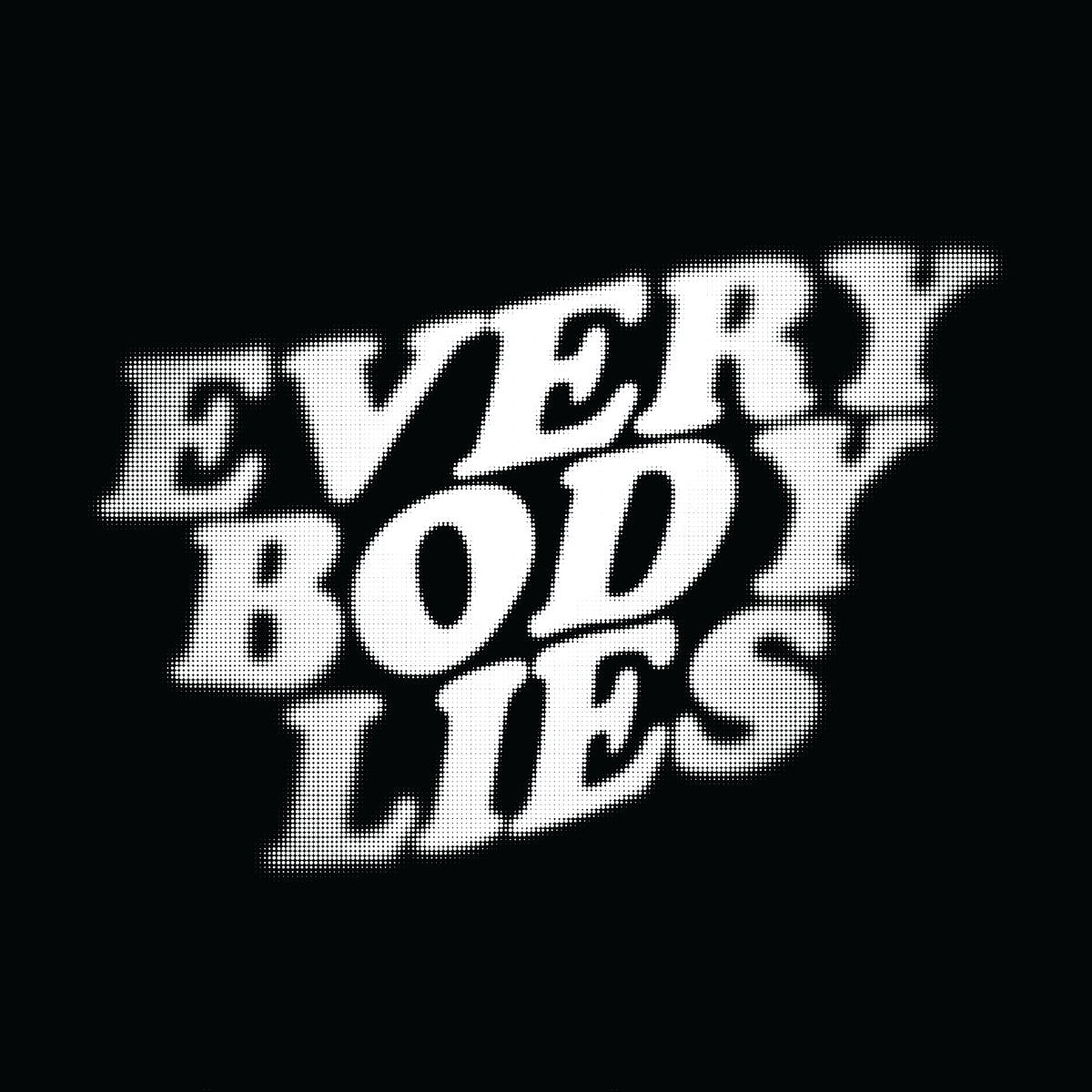 Everybody Lies Halftone Black Shirt