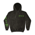 Girl In A Box Green Text Wash-Look Hoodie