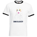 Magnetised Artwork Illustration Ringer Shirt
