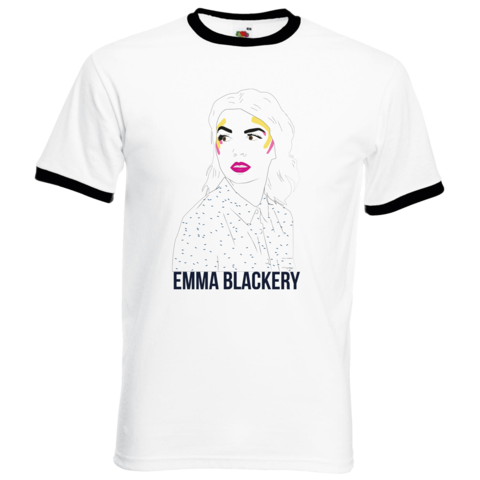 Magnetised Artwork Illustration Ringer Shirt