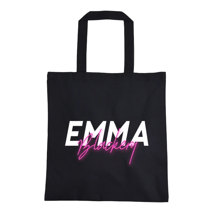 Villains Neon Logo Double Sided Tote Bag